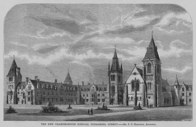 Die neuen Charter House Schulen, Godalming, Surrey
