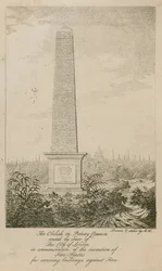 Der Obelisk auf Putney Common