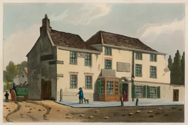Das alte Pied Bull Inn, Islington