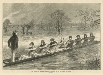 Das Oxford und Cambridge Bootsrennen