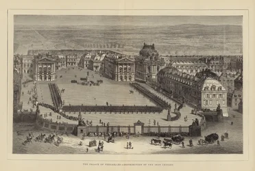 Der Palast von Versailles - Verteilung der Eisernen Kreuze