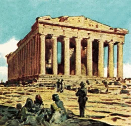 Das Parthenon in Athen