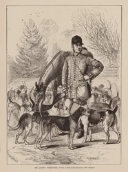 Die Jagdhunde der Königin, Porträts von Frank Goodall und einigen seiner "Schönheiten"