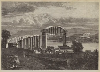 Die Eisenbahnbrücke bei Saltash, I K Brunel, Ingenieur