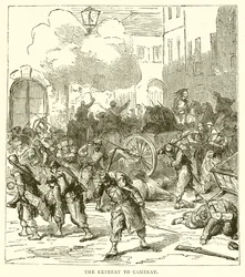 Der Rückzug nach Cambrai