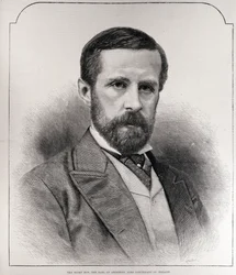 Der ehrenwerte Earl of Aberdeen, Lord Lieutenant of Ireland, graviert von R. Taylor, aus 