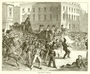 Die Unruhen in Belfast