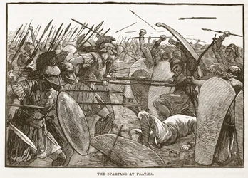 Die Spartaner bei Platea