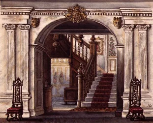 Die Treppe im King