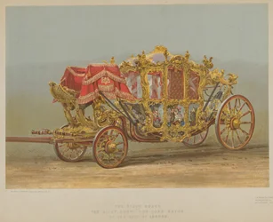 Die Staatskutsche des ehrenwerten Lord Mayor von London