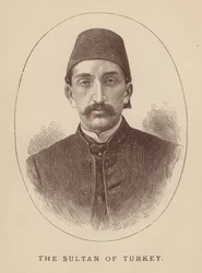 Der Sultan der Türkei (Gravur)