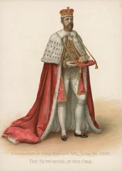 Der Träger des Reichsapfels