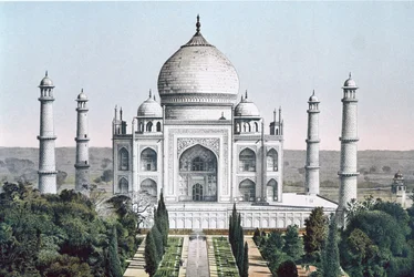 Das Taj Mahal in Agra