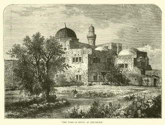 Das Grab Davids in Jerusalem