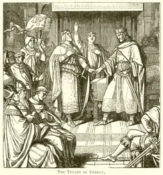 Der Vertrag von Verdun