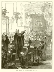 Der Prozess gegen Königin Caroline, 1820