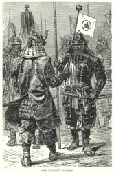 Die Wachen des Tycoon (Gravur)