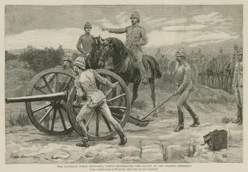 Die viktorianische Pferdeartillerie