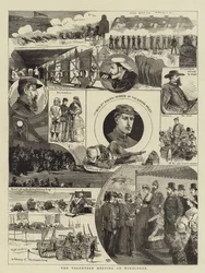 Das Freiwilligentreffen in Wimbledon (Stich)