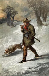 Der Holzfäller und sein Hund