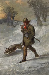 Der Holzfäller und sein Hund