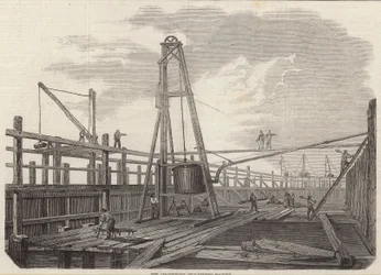 Die atmosphärische Pfahlramme