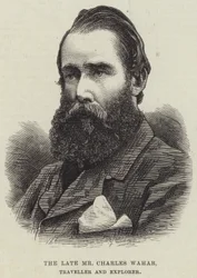 Der verstorbene Herr Charles Wahab, Reisender und Entdecker (Stich)