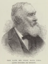 Der verstorbene Mr. John Ball, FRS, Alpenforscher und Botaniker