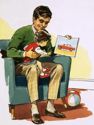 Der kleine Junge, der Autos liebte