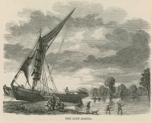 Die Luff-Barke auf der Themse