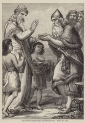 Das Treffen von Abraham und Melchisedek, Genesis XIV