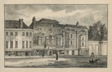 Die alte Königliche Akademie in Pall Mall