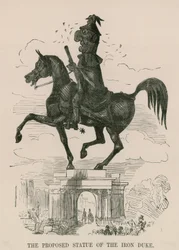 Die vorgeschlagene Statue des Iron Duke