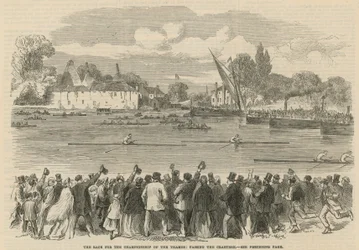 Das Rennen um die Meisterschaft der Themse