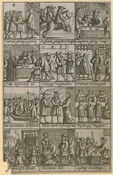 Die Geschichte von Edward Coleman, wegen Hochverrats am 27. November 1678 verurteilt