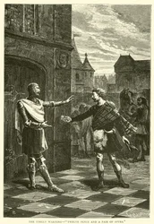 Die rechtzeitige Warnung, zwölf Pence und ein Paar Sporen