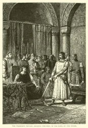 Das Kriegerlehen; das Lehen des Königs durch das Schwert halten