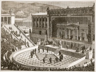 Theater des Dionysos in Athen