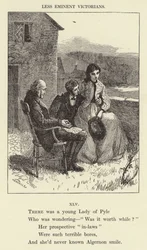 Es war eine junge Dame aus Pyle (Gravur)