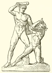 Theseus und der Minotaurus