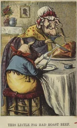Dieses kleine Schwein hatte Roastbeef