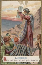 Du sollst keine anderen Götter haben neben mir