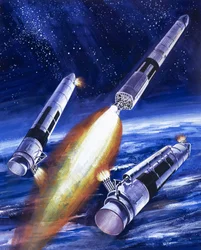 Titan IIIC-Raketenbooster