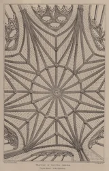 Maßwerk von Gewölbedecken (Gravur)