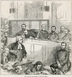 Prozess der Bankfälscher am Old Bailey