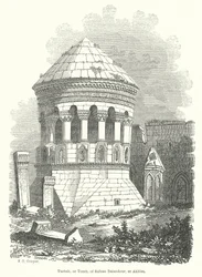 Turbeh oder Grab von Sultan Baiandour in Akhlat