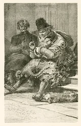 Zwei Knochenpicker