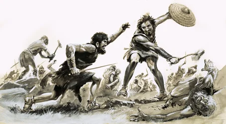 Unidentifizierte frühe britische Schlacht