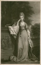 Unidentifiziertes Porträt, möglicherweise Adelaide, Königin-Gemahlin von Wilhelm IV.
