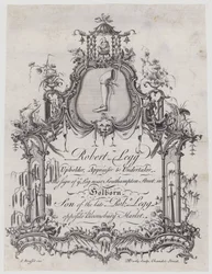 Polsterer, Robert Legg, Visitenkarte